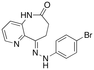 7,8-Dihydro-9-[2-(4-bromophenyl)hydrazone]-5H-pyrido[3,2-b]azepine-6,9-dione