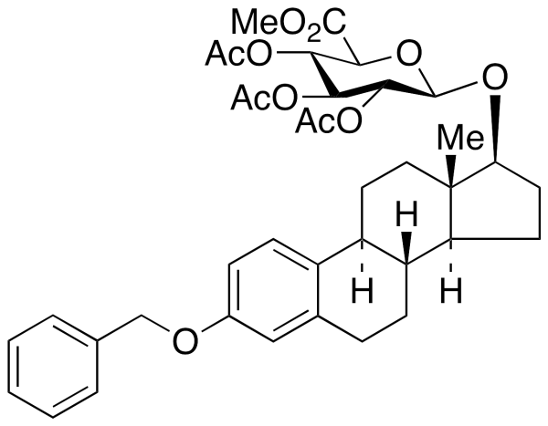 17Beta-Estradiol 3-O-Benzyl 17-(2,3,4-Tri-O-acetyl-Beta-D-glucuronide Methyl Ester)