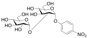 4-Nitrophenyl 2-O-Alpha-D-Glucopyranosyl-Alpha-D-glucopyranoside