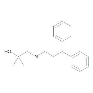 1-[(3,3-Diphenylpropyl)methylamino]-2-methyl-2-propanol