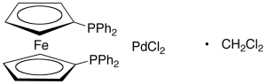 (1,1'-Bis(diphenylphosphino)ferrocene)dichloropalladium-dichloromethane