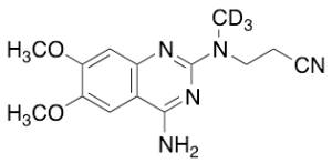 N-(4-Amino-6,7-dimethoxyquinazol-2-yl)-N-(methyl-d3)-2-cyanoethylamine