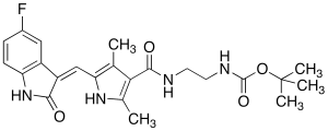N-Boc-N,N-didesethyl Sunitinib