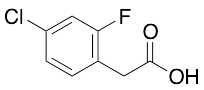 4-Chloro-2-fluorophenylacetic Acid (~85%)