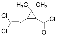 3-(2,2-Dichlorovinyl)-2,2-dimethylcyclopropanecarbonyl Chloride