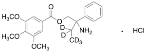 N,N-Didesmethyl Trimebutine-d5 Hydrochloride