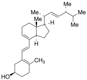 Previtamin D2 (~90%)