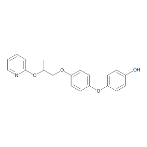 4-[4-[2-(2-Pyridinyloxy)propoxy]phenoxy]phenol