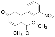 Methyl 2-Methyl-6-(3-nitrophenyl)-4-oxo-2-cyclohexene-1-carboxylate