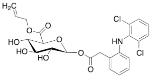 Diclofenac Acyl-Beta-D-glucuronide Allyl Ester