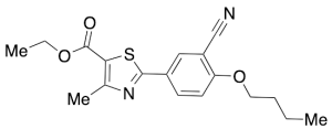 Ethyl 2-(4-Butoxy-3-cyanophenyl)-4-methylthiazole-5-carboxylate