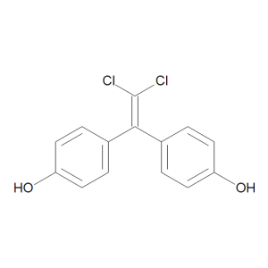 4-[2,2-Dichloro-1-(4-hydroxyphenyl)ethenyl]phenol