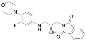 N-(3-Phthalimido-2-(S)-hydroxypropyl)-3-fluoro-4-(morpholinyl)aniline