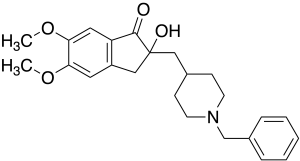 2-((1-Benzylpiperidin-4-yl)methyl)-2-hydroxy-5,6-dimethoxy-2,3-dihydro-1H-inden-1-one