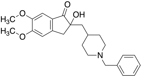 2-((1-Benzylpiperidin-4-yl)methyl)-2-hydroxy-5,6-dimethoxy-2,3-dihydro-1H-inden-1-one