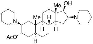 (2Beta,3Alpha,5Alpha,16Beta,17Beta)-2,16-Di-(1-piperidinyl)androstane-3,17-diol 3-Acetate