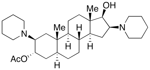 (2Beta,3Alpha,5Alpha,16Beta,17Beta)-2,16-Di-(1-piperidinyl)androstane-3,17-diol 3-Acetate