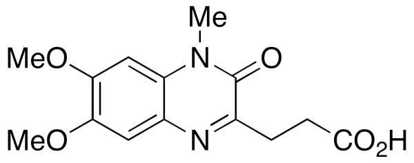 3,4-Dihydro-6,7-dimethoxy-4-methyl-3-oxo-2-quinoxalinepropanoic Acid