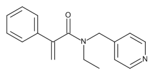 N-Ethyl-N-(4-picolyl)atropamide (>85%)