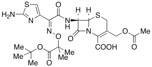 7Beta-[(Z)-2-(2-Aminothiazol-4-yl)-2-(1-carboxy-1-methylethoxyimino)acetamido]-3-acetoxymethyl-3-cephem-4-carboxylic Acid tert-Butyl Ester
