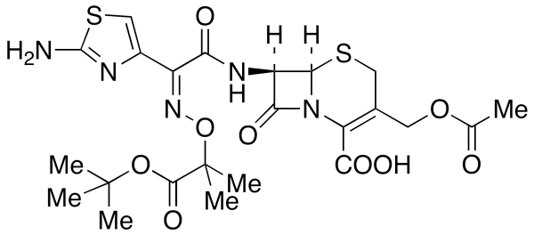 7Beta-[(Z)-2-(2-Aminothiazol-4-yl)-2-(1-carboxy-1-methylethoxyimino)acetamido]-3-acetoxymethyl-3-cephem-4-carboxylic Acid tert-Butyl Ester