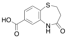 4-oxo-2,3,4,5-tetrahydro-1,5-benzothiazepine-7-carboxylic Acid