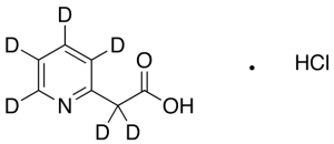 2-Pyridylacetic Acid-d6 Hydrochloride (d5 Major)