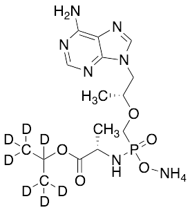 Desphenyl Tenofovir Alafenamide-d7 Ammonium Salt