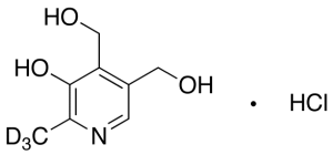 Pyridoxine-d3 Hydrochloride (contains ~1% d0)