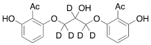 1,3-Bis(2-acetyl-3-hydroxyphenoxy)-2-hydroxypropane-D5