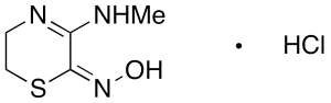 5,6-Dihydro-3-(methylamino)-2H-1,4-thiazin-2-one Oxime Hydrochloride