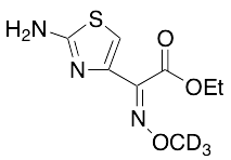 Ethyl (Z)-[2-amino-4-thiazolyl](methoxyimino)acetate-d3