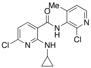 6-Chloro-2-cyclopropylamino-N-[2-chloro-4-methyl-3-pyridinyl]-3-pyridinecarboxamide