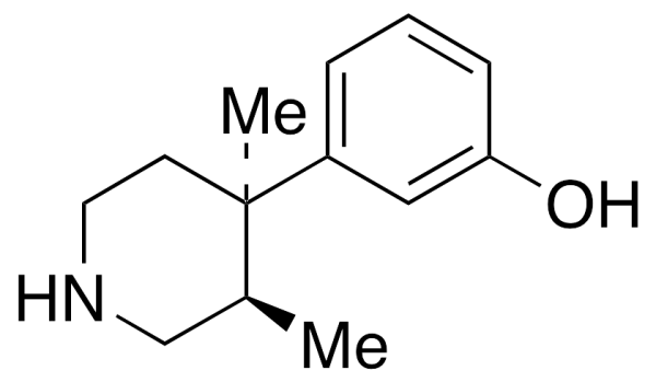 (+)-(3R,4R)-3,4-Dimethyl-4-(3-hydroxyphenyl)piperidine