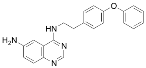 6-Amino-4-(4-phenoxyphenylethylamino)quinazoline