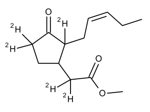 Methyl Jasmonate-d5 (2,4,4-d3; acetyl-2,2-d2) (mixture of diastereomers)