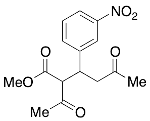 Methyl 2-Acetyl-3-(3-nitrophenyl)-5-oxo-hexanoate
