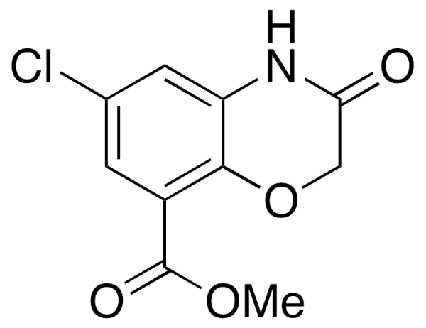 6-Chloro-3,4-dihydro-3-oxo-2H-1,4-benzoxazine-8-carboxylic Acid Methyl Ester