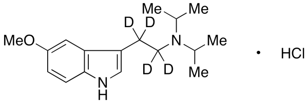 5-Methoxy-N,N-diisopropyltryptamine-d4 Hydrochloride