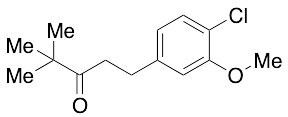 1-(4-Chloro-3-methoxyphenyl)-4,4-dimethylpentan-3-one