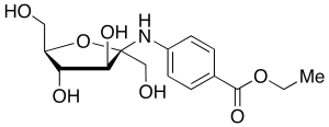 Benzocaine N-D-Fructoside