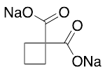 1,1-Cyclobutanedicarboxylic Acid Disodium Salt