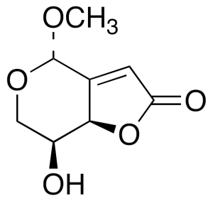 [4S-(4alpha,7beta,7aalpha)]-7,7a-Dihydro-7-hydroxy-4-methoxy-4H-furo[3,2-c]pyran-2(6H)-one
