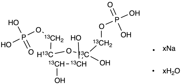 D-Fructose-13C6 1,6-Bisphosphate Sodium Salt Hydrate