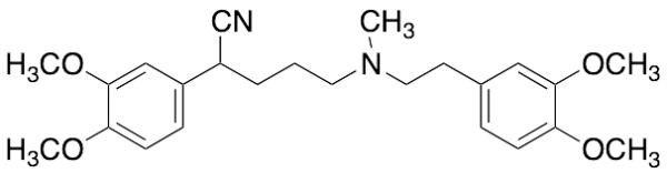 2-(3,4-Dimethoxyphenyl)-5-{[2-(3,4-dimethoxyphenyl)-ethyl]methyl-amino}-pentanenitrile