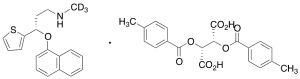 Duloxetine-d3 Di-p-toluoyl-L-tartaric Acid Salt