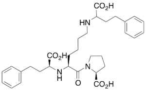 N-(1-Carboxy-3-phenylpropyl)-S-lisinopril (Mixture of diastereomers)