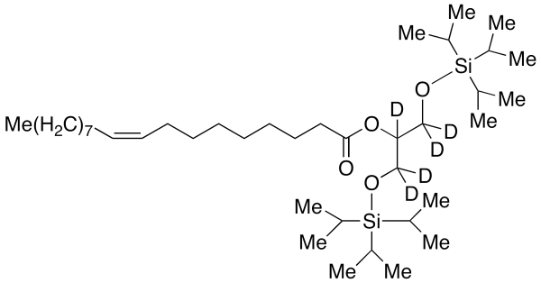1,3-O-Bis(triisopropylsilyl) 2-Oleoyl Glycerol-d5