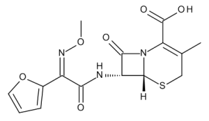 [6R-(6alpha,7beta)]- 7-[[2-furanyl(methoxyimino)acetyl]amino]-3-methyl-8-oxo-5-thia-1-azabicyclo[4.2.0]oct-2-ene-2-carboxylic Acid