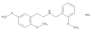 2-(2,5-Dimethoxyphenyl)-N-(2-methoxybenzyl)ethanamine Hydrochloride
